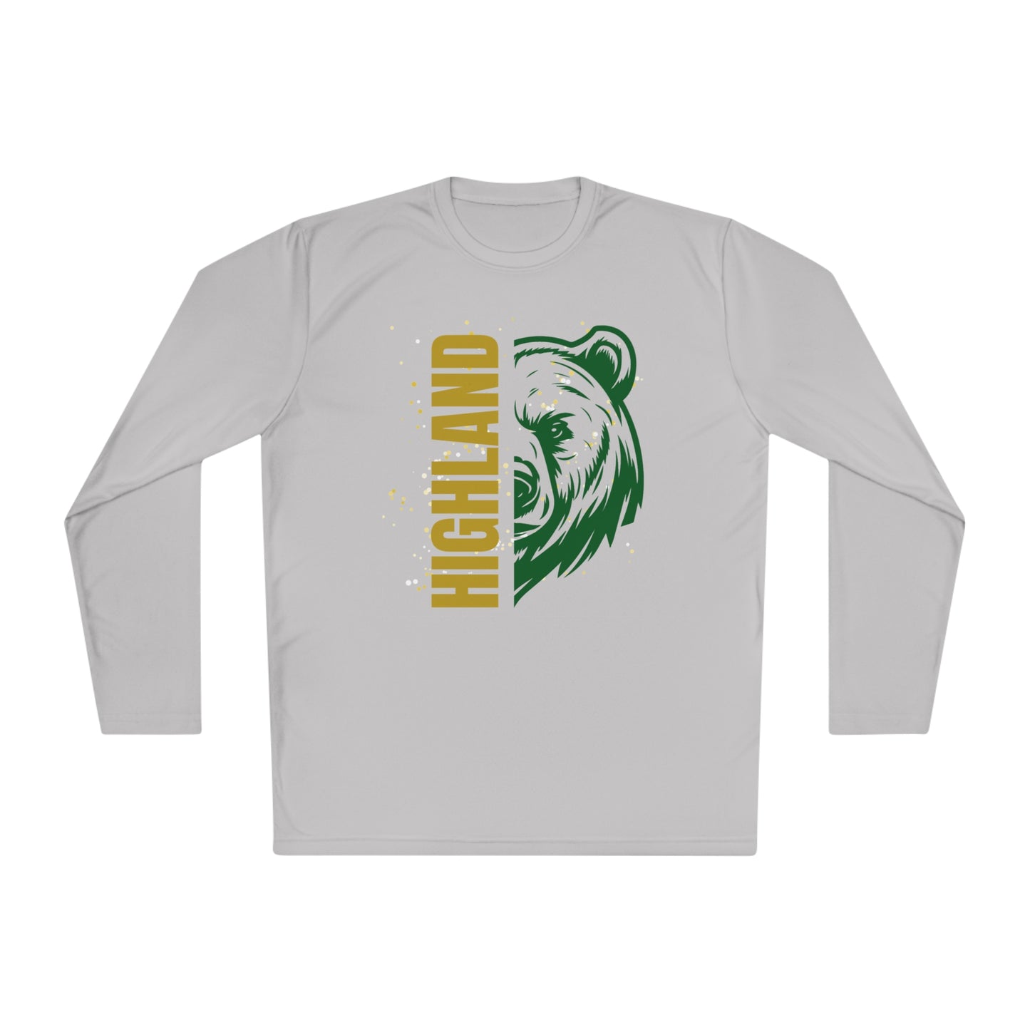 Highland Bears Unisex Lightweight Long Sleeve Moisture-Wicking Tee