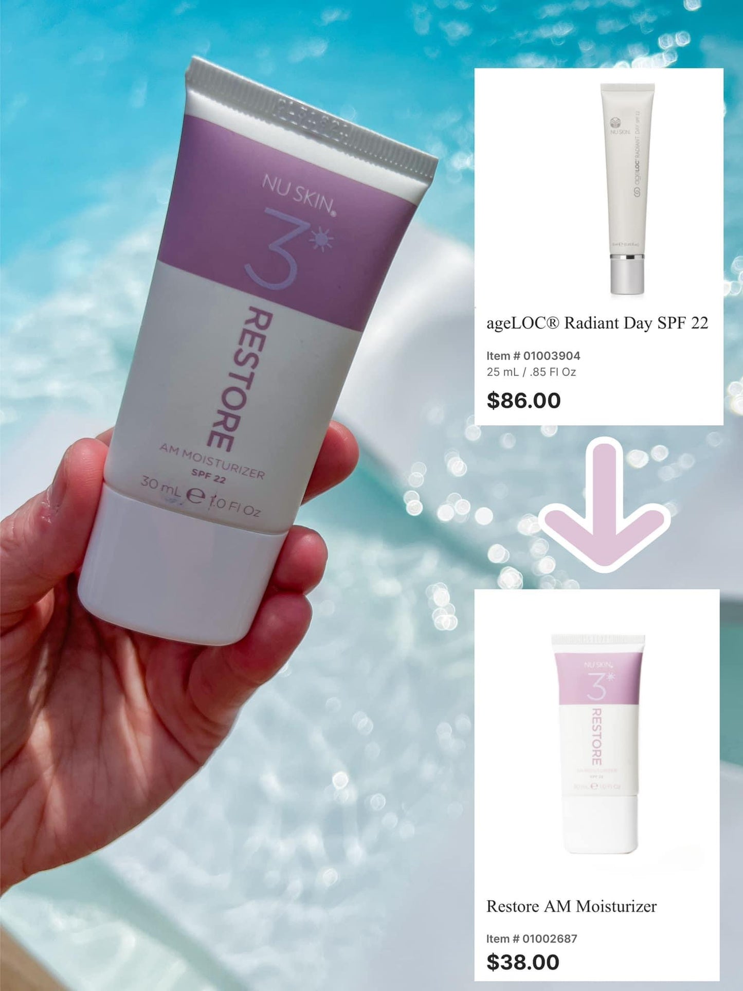 SPF 22 Day Radiance Moisturizer Step 3