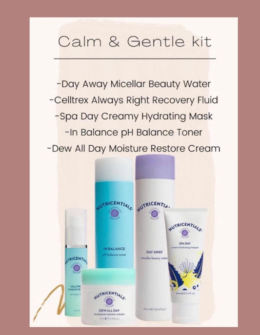 Nutricentials Bioadaptive Skin Care Calm & Gentle Kit