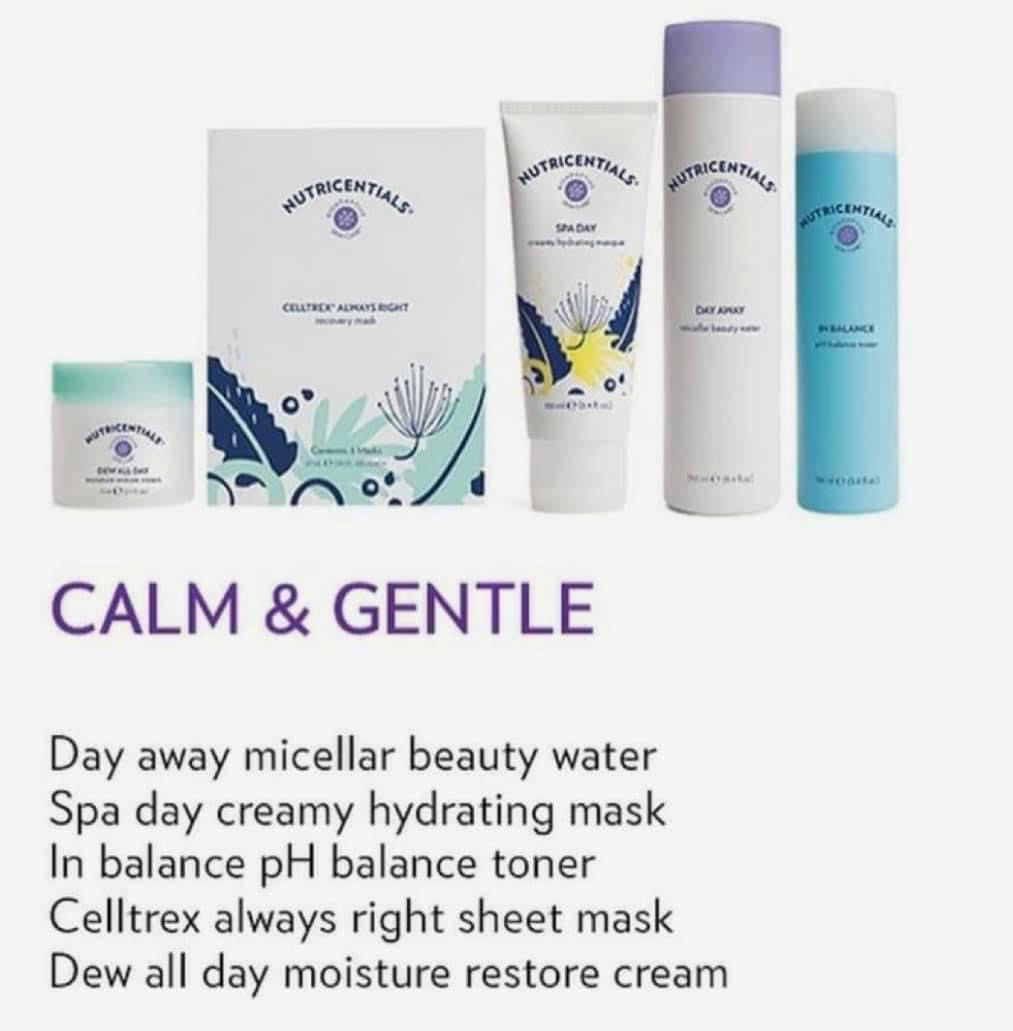 Nutricentials Bioadaptive Skin Care Calm & Gentle Kit