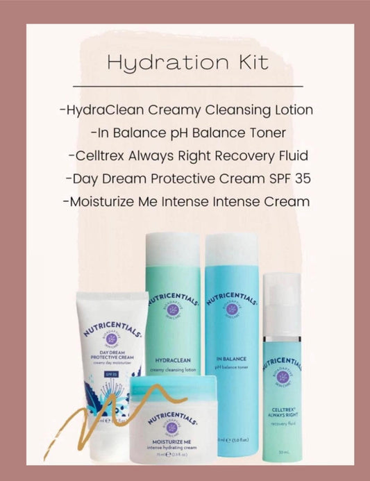 Nutricentials Bioadaptive Skin Care Hydration Kit